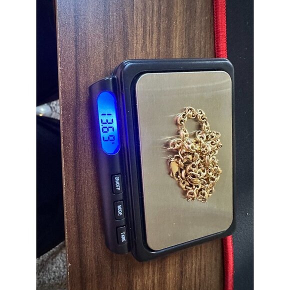 Gucci GG Flexible Mariners Link Necklace in 18kt Yellow Gold 17 1/2' 13,69 grams - Picture 4 of 12